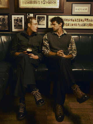 Pantalón de Vestir con Detalle Plisado