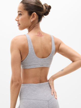 Sujetador Deportivo con Tejido Jaspeado