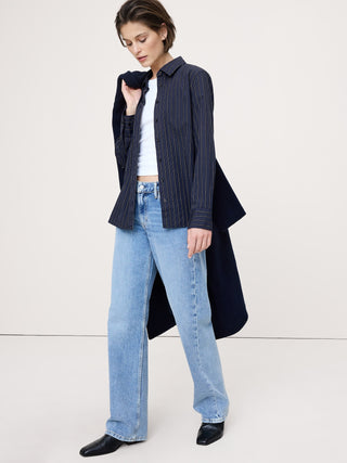 Camisa Manga Larga de Algodón