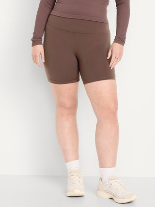 Short Deportivo Talle Alto con Cintura Elástica