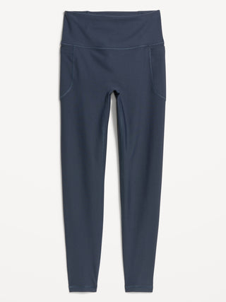 Legging Talle Alto Largo 7/8 con Bolsillos