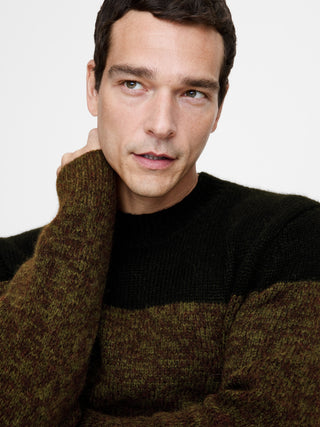 Sudadera Cuello Redondo de Lana