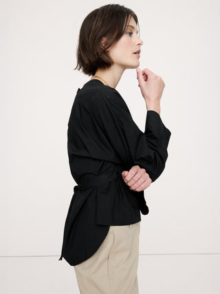 Camisa Manga Larga Oversize Detalle Botones