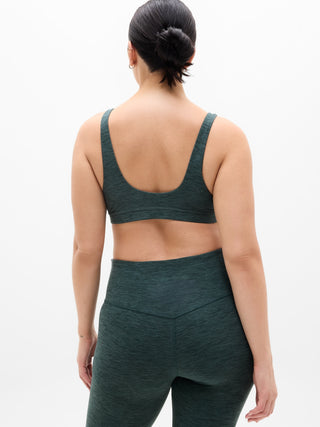 Sujetador Deportivo con Tejido Jaspeado