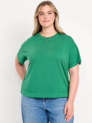 Camiseta Manga Corta de Algodón
