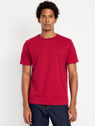 Camiseta Manga Corta Cuello Redondo de Algodón