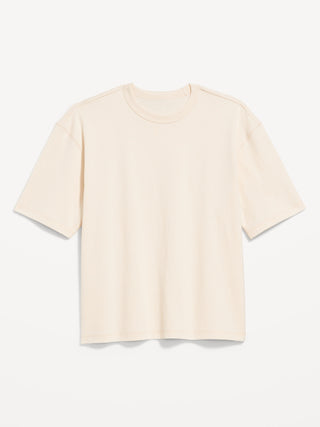Camiseta Oversized Manga Corta de Algodón