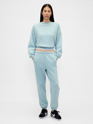 Pantalón con Cintura Elástica Talle Alto