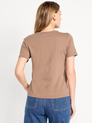 Camiseta Manga Corta de Algodón