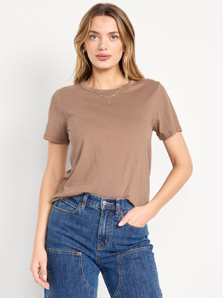 Camiseta Manga Corta de Algodón