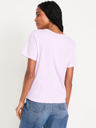 Camiseta Manga Corta de Algodón