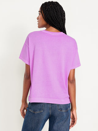 Camiseta Manga Corta de Algodón