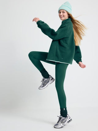 Chaqueta Cuello Alto con Bolsillos, Niña