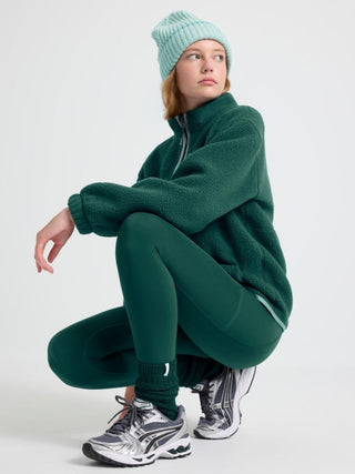 Chaqueta Cuello Alto con Bolsillos, Niña