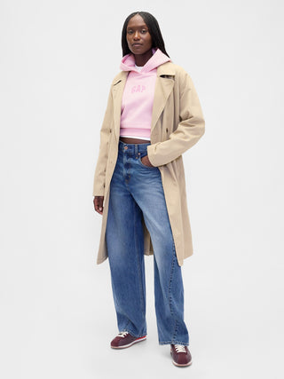 Sudadera Oversize con Capucha y Logo