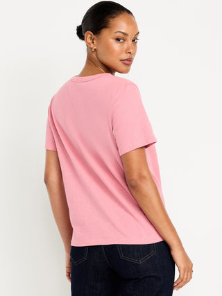 Camiseta Manga Corta de Algodón