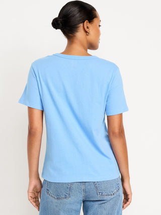 Camiseta Manga Corta de Algodón