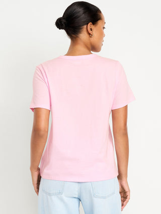Camiseta Manga Corta con Detalle Gráfico