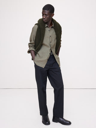 Camisa Manga Larga de Lino