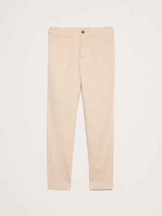 Chinos ajustados y desgastados.