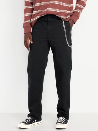 Pantalón Talle Alto con Bolsillos de Algodón