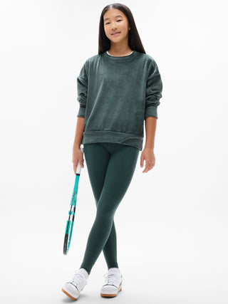 Legging Talle Alto con Detalle Bolsillos, Niña