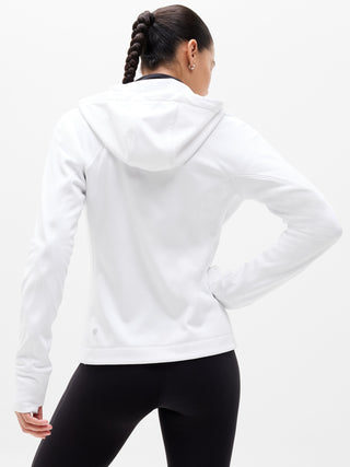 Chaqueta con cremallera completa y forro polar imparable.