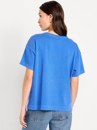 Camiseta Manga Corta de Algodón