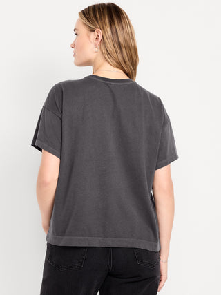 Camiseta Manga Corta de Algodón