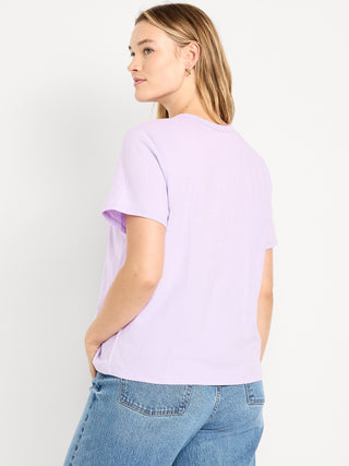 Camiseta Manga Corta de Algodón