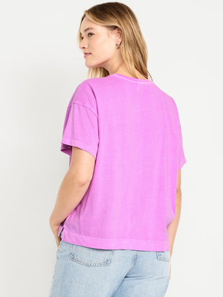 Camiseta Manga Corta de Algodón