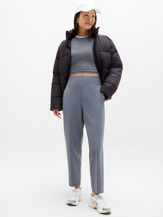 Pantalón Talle Alto con Bolsillos