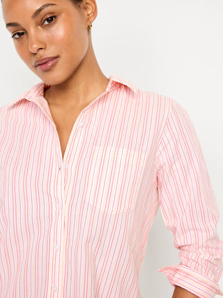 Camisa Manga Larga con Bolsillo