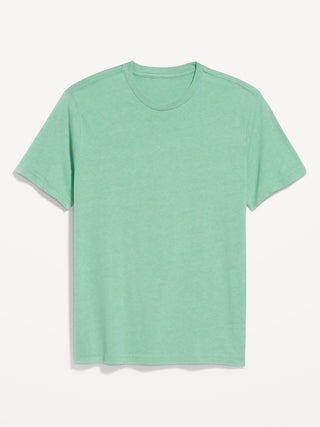 Camiseta Manga Corta Cuello Redondo de Algodón