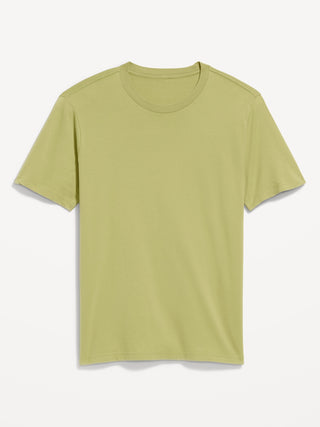 Camiseta Manga Corta Cuello Redondo de Algodón