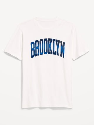 Camiseta Manga Corta con Gráfico, Hombre