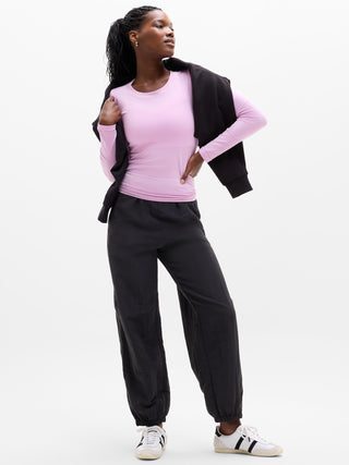 Camiseta sin Costuras con Cuello Redondo