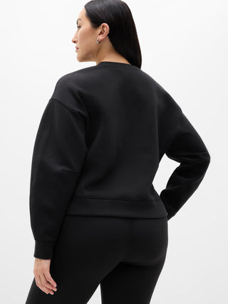 Form Knit Crew Sweatshirt.