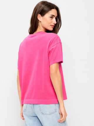 Camiseta Manga Corta de Algodón