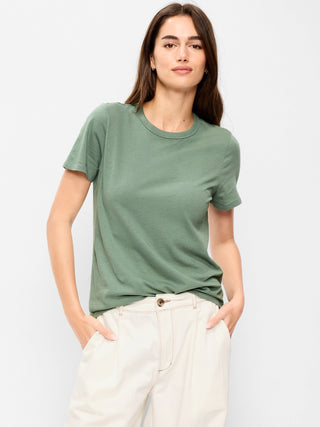 Camiseta Manga Corta de Algodón