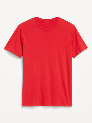 Camiseta Manga Corta Cuello Redondo de Algodón