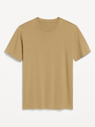 Camiseta Manga Corta Cuello Redondo de Algodón