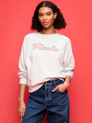 Sudadera Oversize Manga Larga con Gráfico Disney