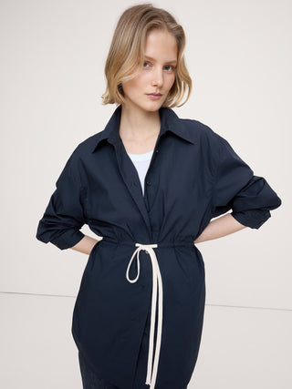 Camisa Manga Larga con Detalle Cordón