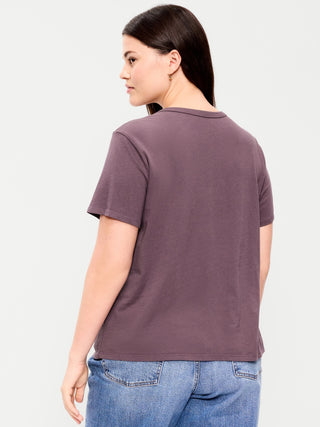 Camiseta Manga Corta de Algodón