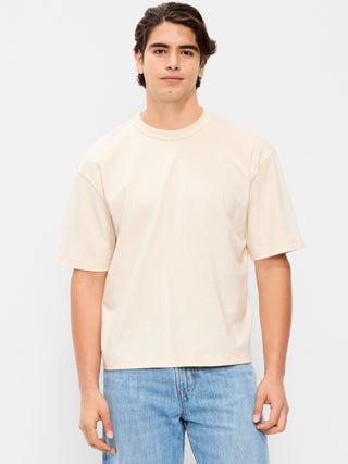 Camiseta Oversized Manga Corta de Algodón