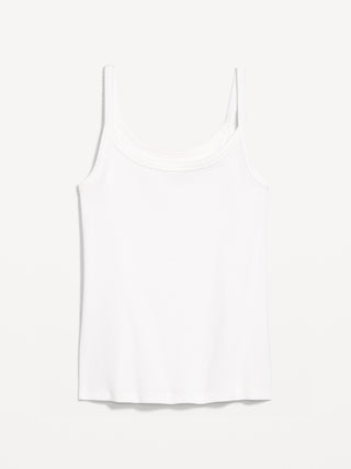 Rib-Knit Cami Tank Top.