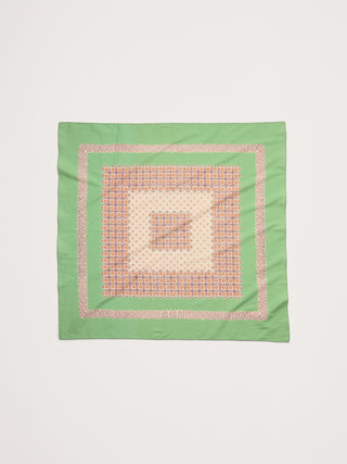 Square Cotton Printed Scarf