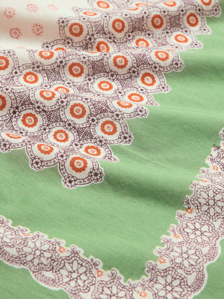 Square Cotton Printed Scarf