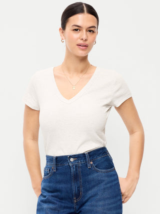 Fitted Short Sleeve Cotton T-Shirt